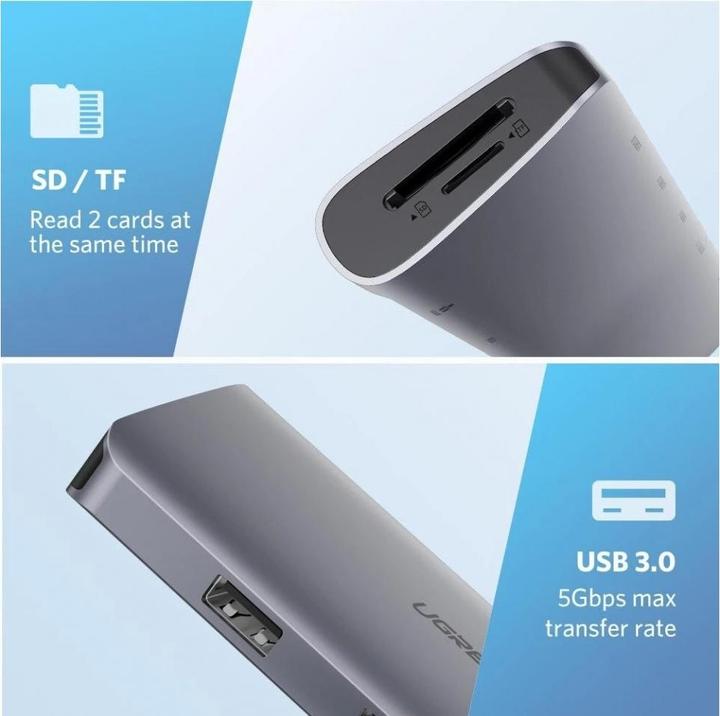 Immagine prodotto Ugreen 9 in 1 Hub (USB-C, 9 Porti)
