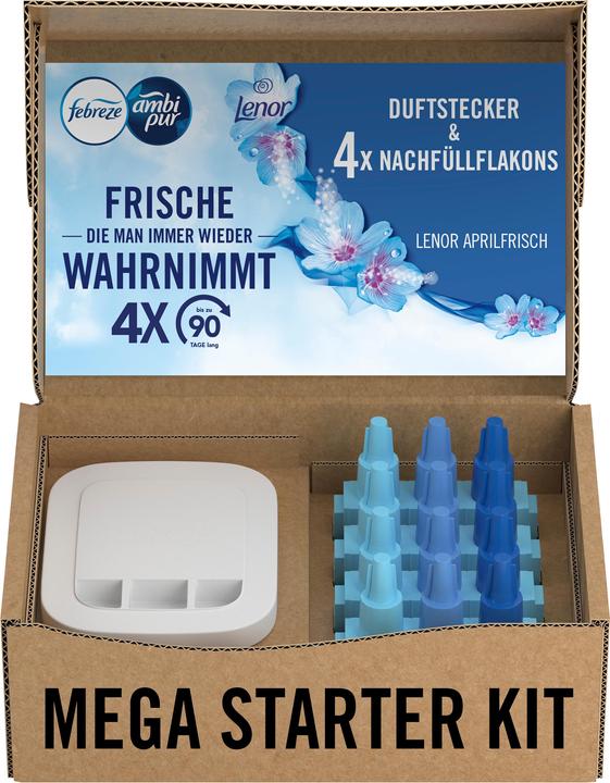 Immagine prodotto Febreze Starter kit di tappi profumati 3Volution + 4 ricariche