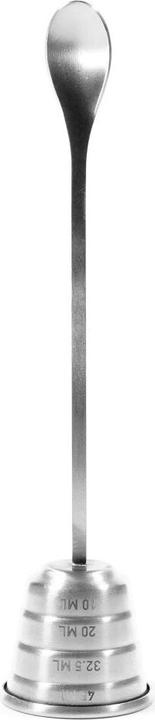 Kikkerland Jig & Stir (Bar spoons + Cocktail stirrers, Jigger)