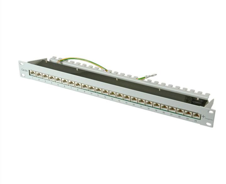 Immagine prodotto Telegärtner MPP24-HS K Patch Panel Shield Cat6A Grey