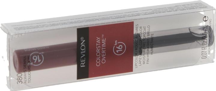 Actual product image Revlon Colorstay Overtime (380 Always Sienna)