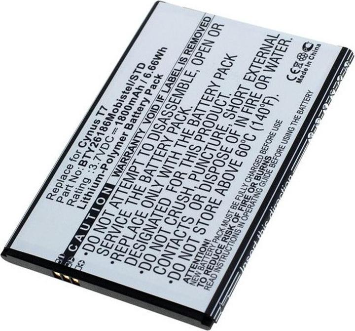 Immagine prodotto AccuCell Batteria per il Mobistel Cynus T7 Batteria MT-600S, MT-600W, BTY26186