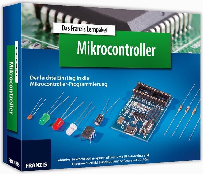 Produktbild Franzis Mikrocontroller Lernpaket