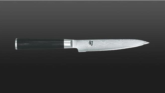 Produktbild Kai Allzweckmesser SHUN black stoned (15 cm)