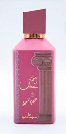 Actual product image Lattafa Perfumes Ard Al Zaafaran Ahubbak Love In Paris Eau De Parfum Spray 3.4 Ounce Unisex (Eau de parfum, 3.40 ml)