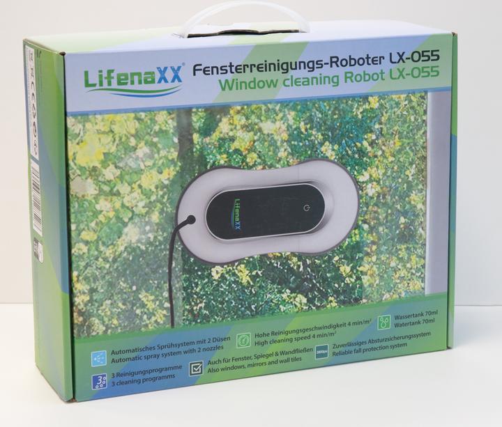 Image du produit LifenaXX Robot laveur de vitres avec fonction de pulvérisation