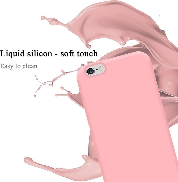 Actual product image Cadorabo TPU Liquid Silicone Case Cover (Apple iPhone 6 Plus)