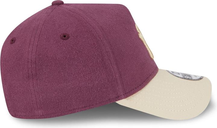 Produktbild New Era A-Frame 9Forty Cap MOLESKIN New York Yankees maroon (One Size)