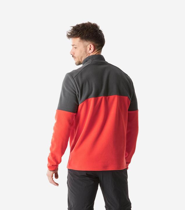 Produktbild Quechua Fleecepullover Herren Wandern - MH 500 rot (XL)
