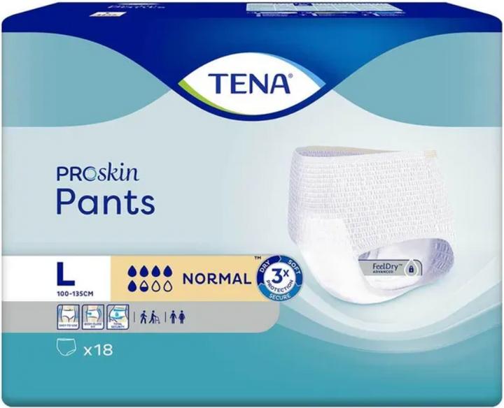 Actual product image Tena Pants Normal (18 x, Large, Regular)