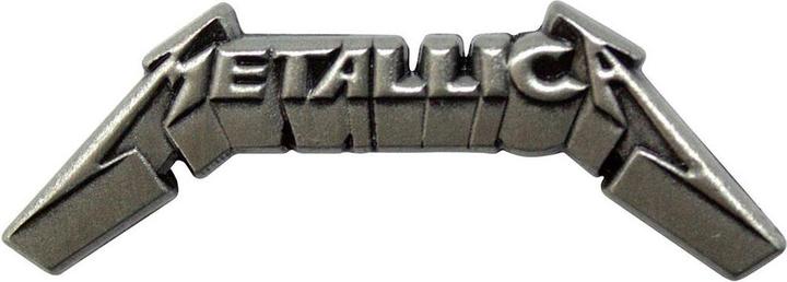 Actual product image Metallica 3D Logo Badge