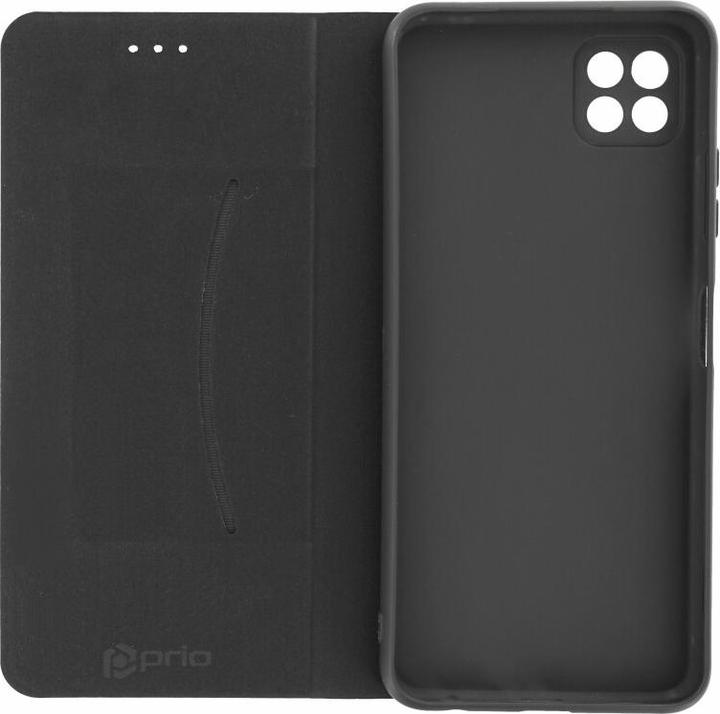 Actual product image prio Book Case Fashion for Samsung A22 5G blue-black (Samsung Galaxy A22 5G)