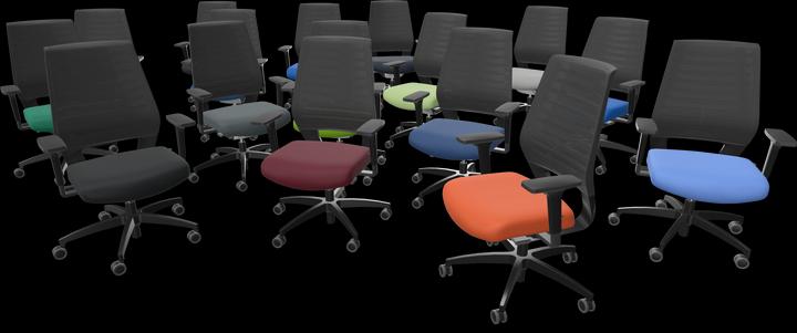 Image du produit Dauphin Siège pivotant de bureau X-Code