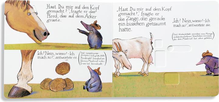 Produktbild Vom kleinen Maulwurf, der wissen wollte, wer ihm auf den Kopf gemacht hat (Deutsch, Wolf Erlbruch, Werner Holzwarth, 2024)