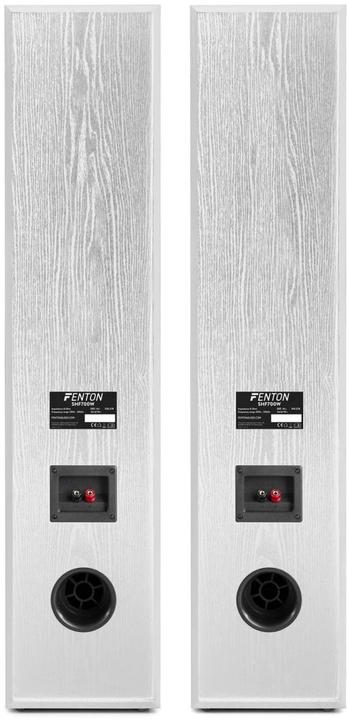 Actual product image Fenton Floorstanding Loudspeaker Pair SHF700W White, Detail colour: White (1 pair, 200 W)