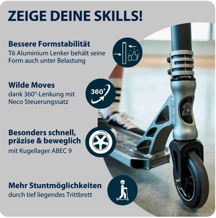 Actual product image Hudora Stunt Scooter 360 Pro