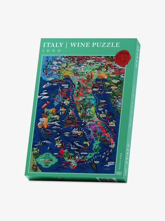 Produktbild Water & Wines Puzzle Wine Italy lindgrün (1000 Teile)