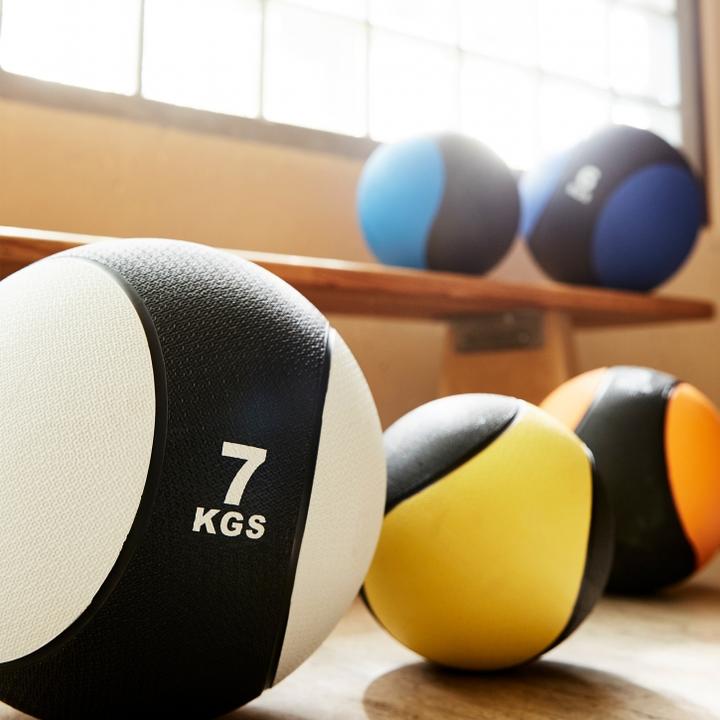 Produktbild Gorilla Sports Medizinball (5 kg, 240 mm)