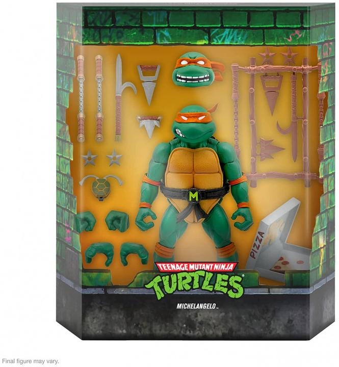 Produktbild Super7 Teenage Mutant Ninja Turtles Ultimates Sammelfiguren Wave 3 : Michelangelo