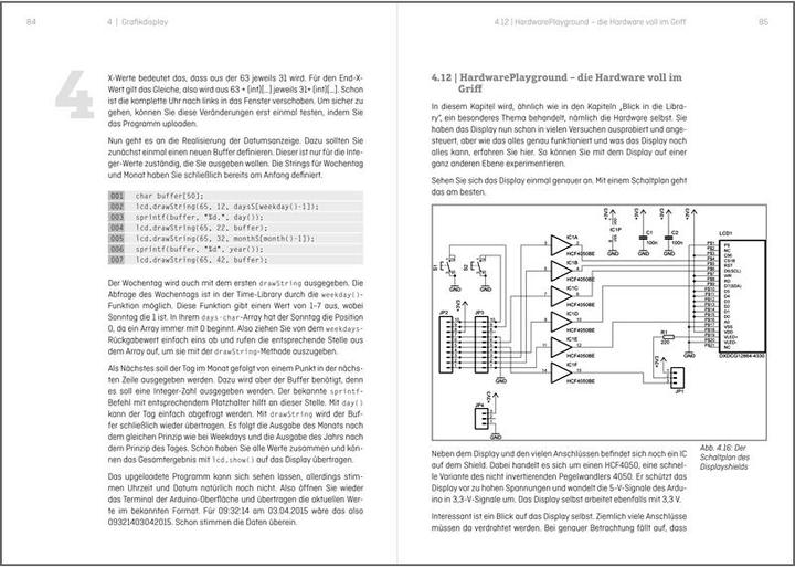 Produktbild Franzis Maker Kit: Grafikdisplays Programmieren (Elektronikkit, Display)