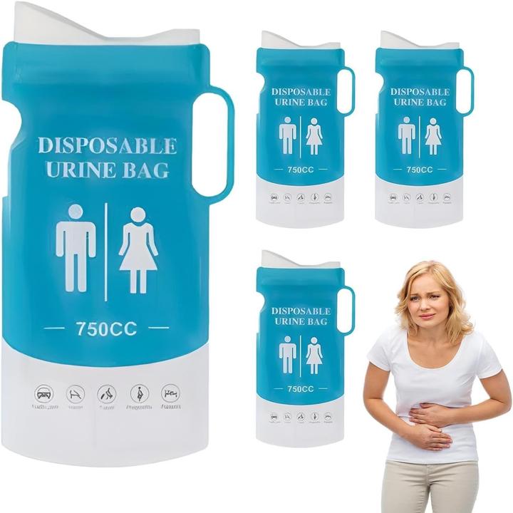 Swissdetector Urinbeutel - Outdoor - Unisex - mit saugfähigem Pad (X 4) (Hygieneprodukt)