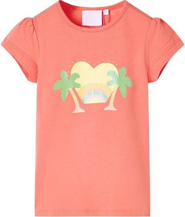 Immagine prodotto VidaXL Maglietta da bambino rosa corallo 104,Materiale: 95 % cotone. 5 (104)