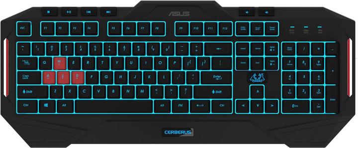 Produktbild ASUS Cerberus Gaming Keyboard MKII (CH, Kabelgebunden)