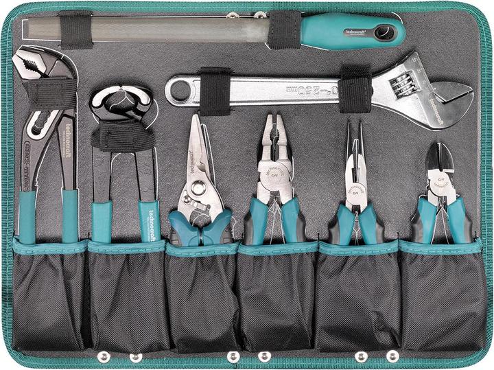 Produktbild technocraft Alu-Werkzeugkoffer PRO CASE 5 PSG (139 Teile)