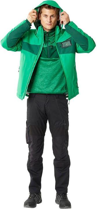 Actual product image Mascot Micro fleece jacket Customised 22503 black-blue size XL (XL)