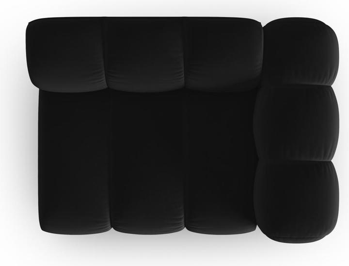 Actual product image Micadoni Velvet Modul Right, "Lupine", 1 Seat, 115x95x70Made in Europe (1-seater, Modular sofa)