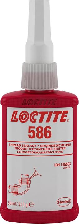 Actual product image Loctite Thread sealant (Red, 50 ml)