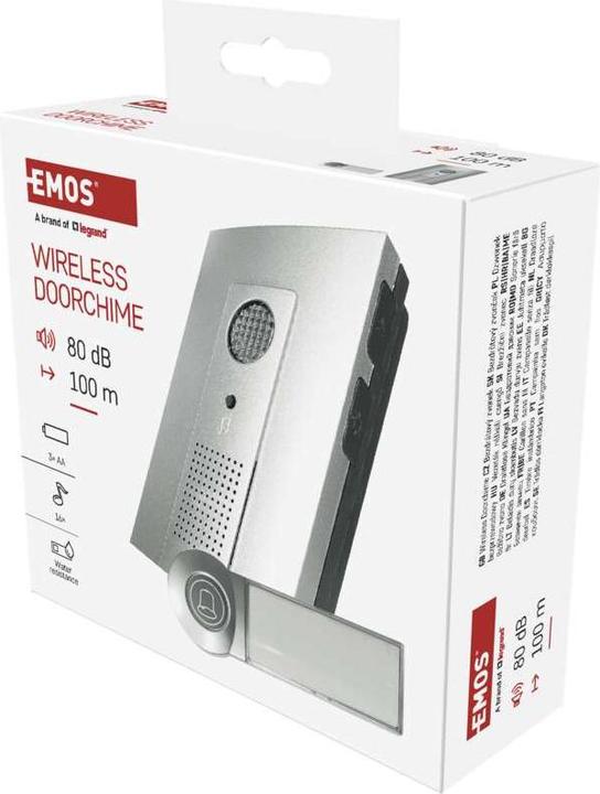 Produktbild Emos Drahtlose Türklingel 98105 (Funk)