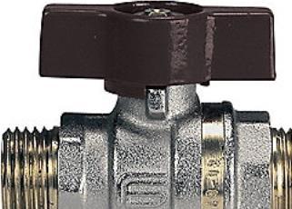 Immagine prodotto Grameta A/S Aster valvola kugle 3/4 - nipplo nipplo con T- greb sort