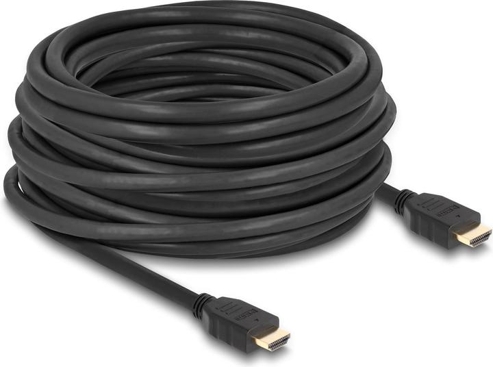 Produktbild Delock High Speed HDMI Kabel 48 Gbps 8K 60 Hz schwarz 12 m (12 m, HDMI)