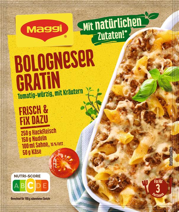 Actual product image Maggi fix & fresh Bolognese gratin (35 g)