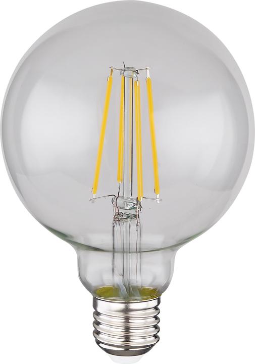Produktbild Globo LED Leuchtmittel silberfarben 1xE27 LED (E27, 7 W, 5 x, F)