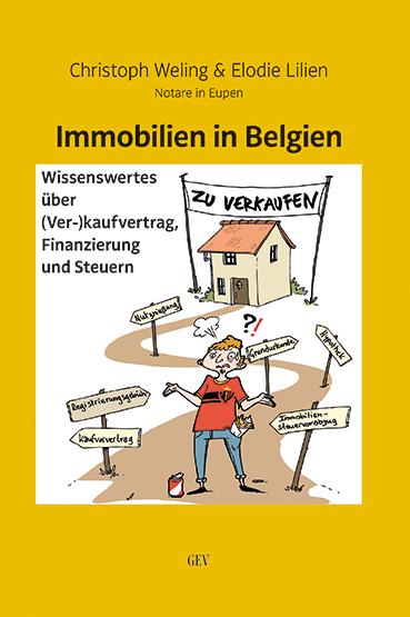 Produktbild Immobilien in Belgien (Deutsch, Christoph Weling, Elodie Lilien, 2022)