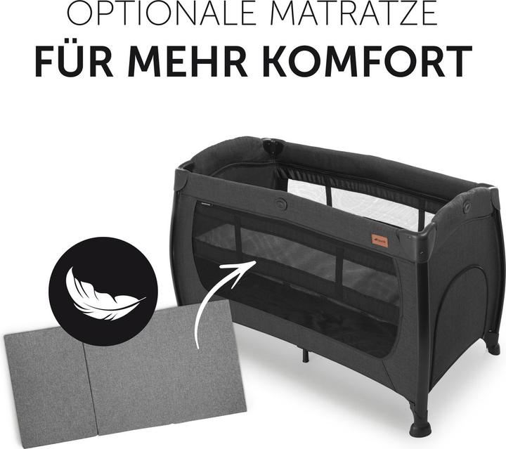Hauck Play N Relax Center Melange Black