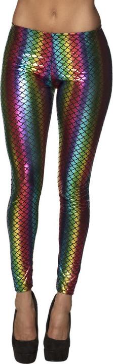 Actual product image Boland Rainbow Mermaid Leggings (M)