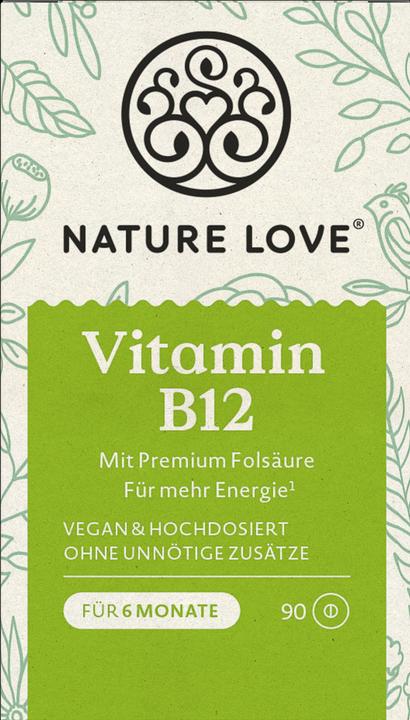 Produktbild Nature Love Vitamin B12 (1 Stück, Tabletten, 27 g)