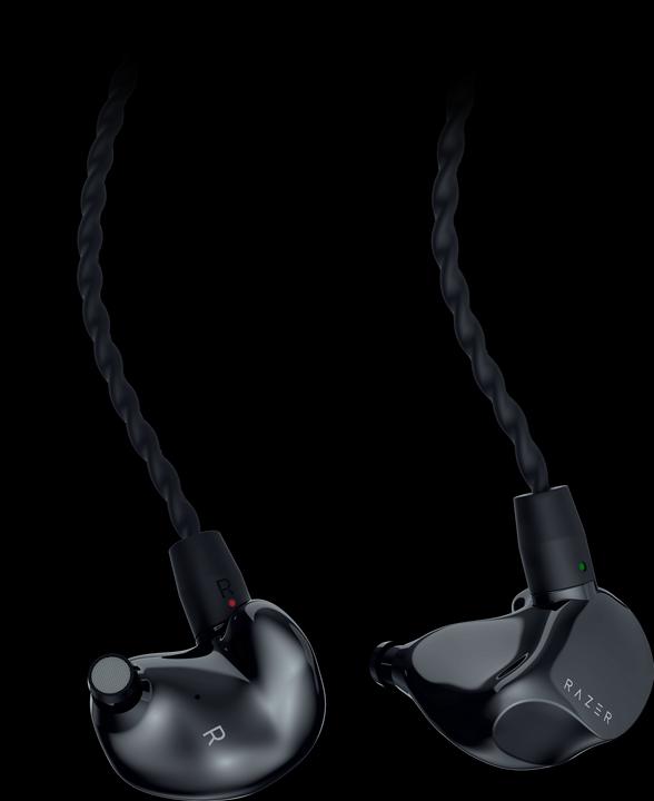 Immagine prodotto Razer Moray - Monitor in-ear ergonomico per lo streaming per tutto il giorno (Cablato)