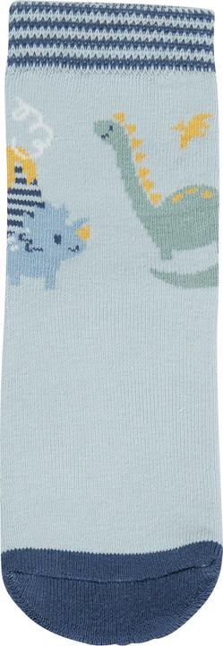 Produktbild Sterntaler Antirutsch-Socken Dino Graublau Gr. 17/18 (17 - 18)