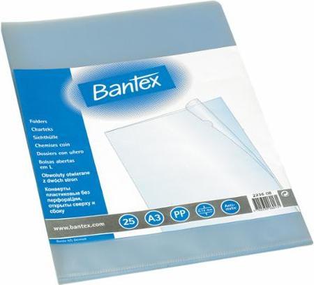 Actual product image Bantex Chartek lyreco, without holes, a3 120 µm, box of 25 pieces.