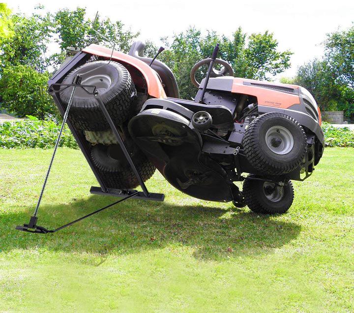 Produktbild Relaxdays Kippvorrichtung (Rasentraktor, Gartenmaschinen Werkzeug)