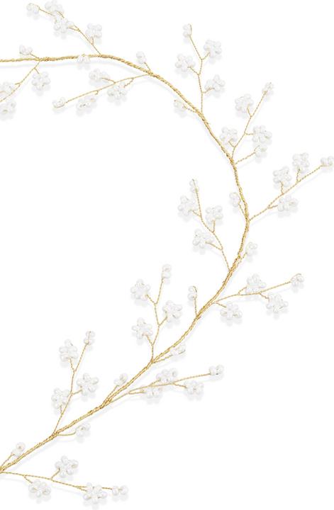 Image du produit Trisa Celebride Décoration en fil de fer Fleurs en perles or