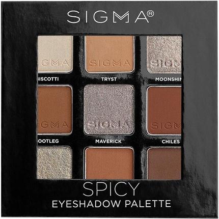 Actual product image Sigma Beauty Eyeshadow Palette Spicy (Spicy)