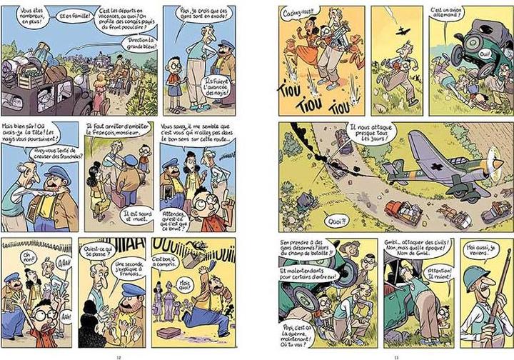 Produktbild La drôle de guerre de Papi et Lucien : Destination Londres! - Tome 01 (Französisch, Erre Fabrice, 2024)