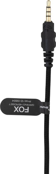 Actual product image White Shark Wired headphones GH-2445 Fox Black (Cable)