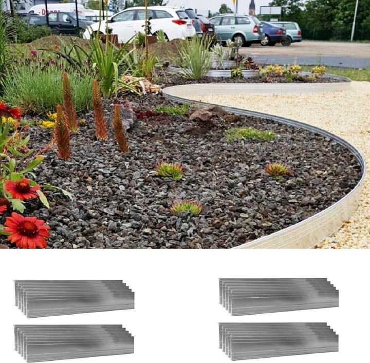 Actual product image Green Split Green Universe lawn edging 10-14 cm (100 cm)
