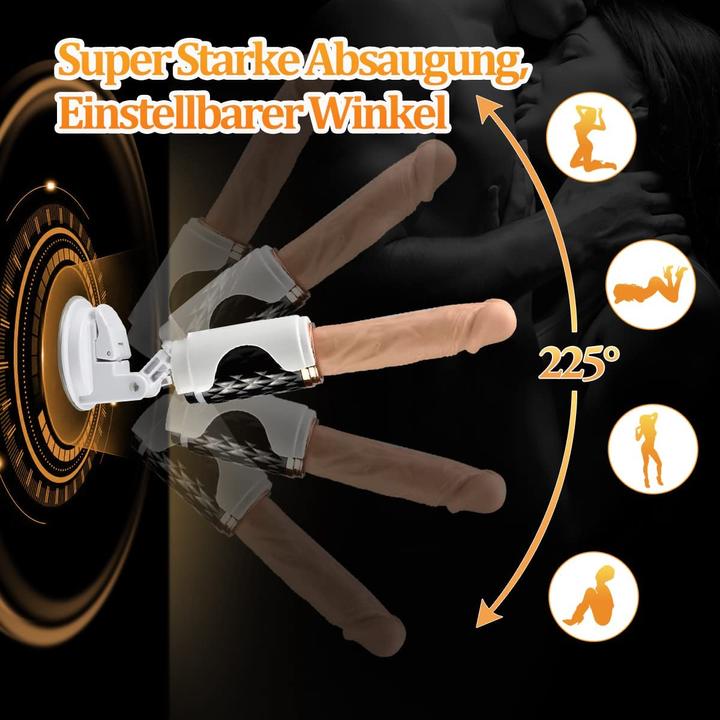 Produktbild Cacuola Realistische Dildo Vibrator mit Stossfunktion